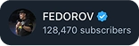 Логотоп FEDOROV - телеграм